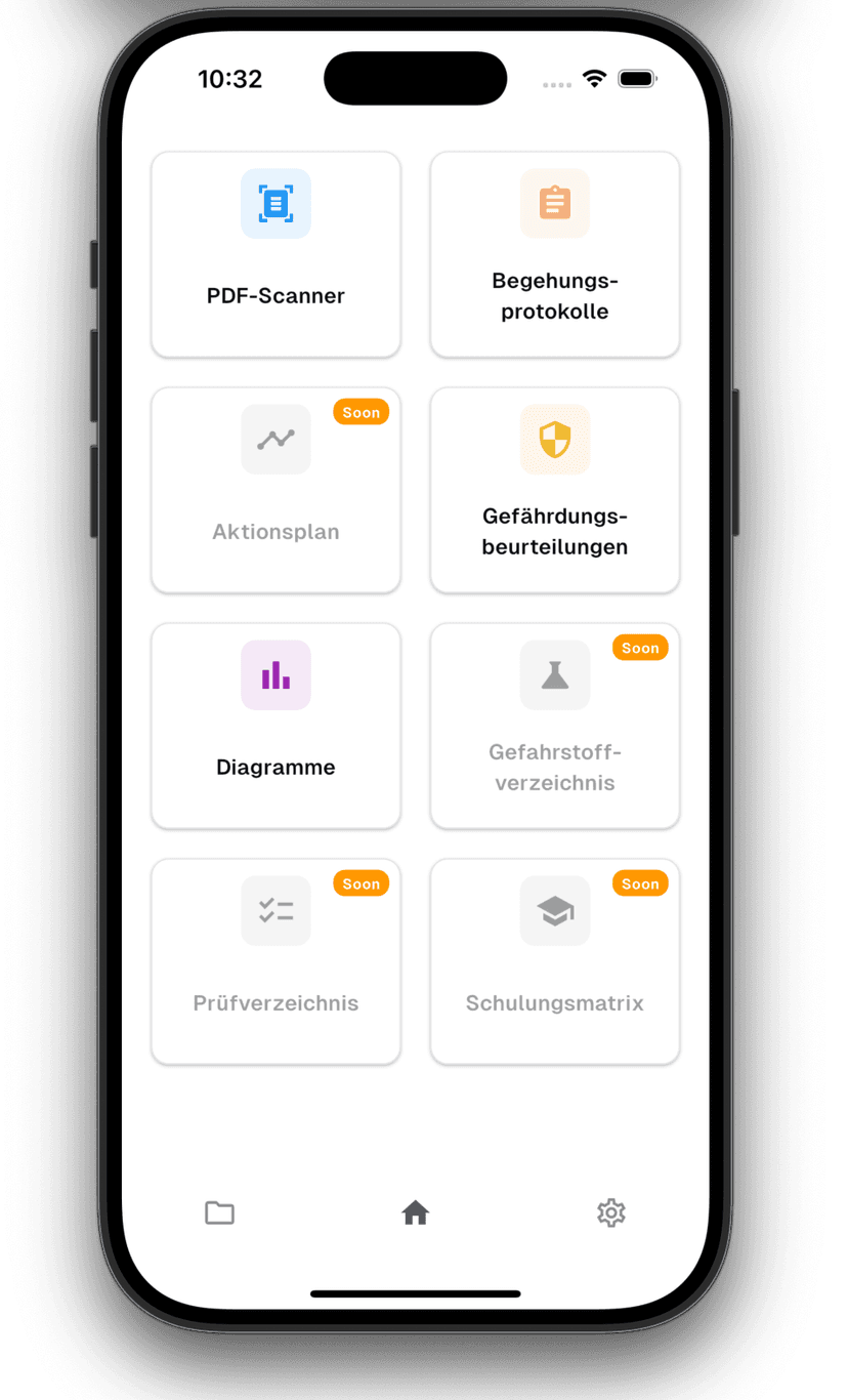 AMS Industrie App Screenshot
